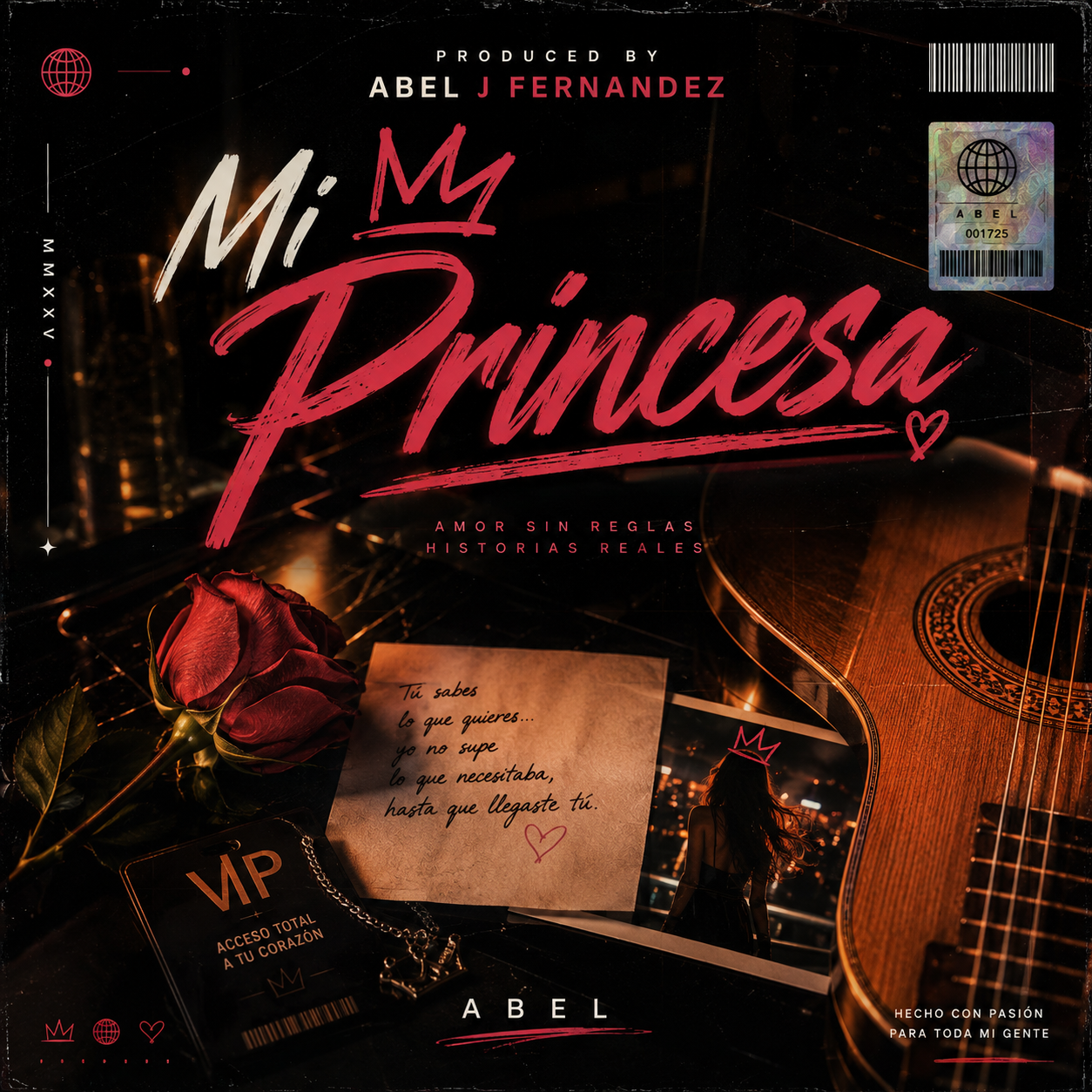 Mi Princesa single artwork